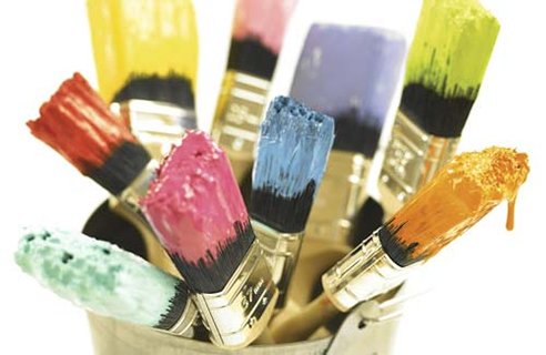 Paintbrush And Paint. rushes.jpg