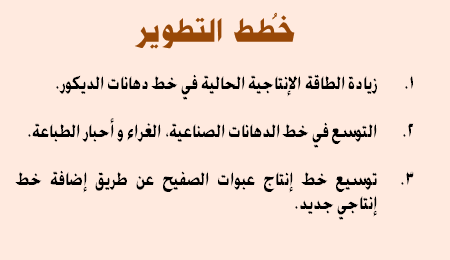 التطوير